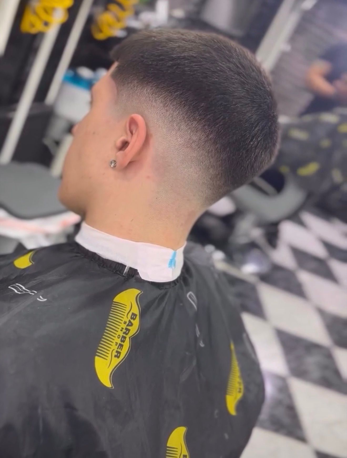 Fresh kids haircut by Alex Urbaez Barber in Gainesville FL